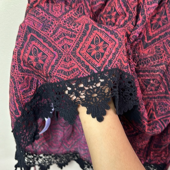 New Look Crystal Aztec Crochet Dress sz 12 fits small to medium - Picture 5 of 7